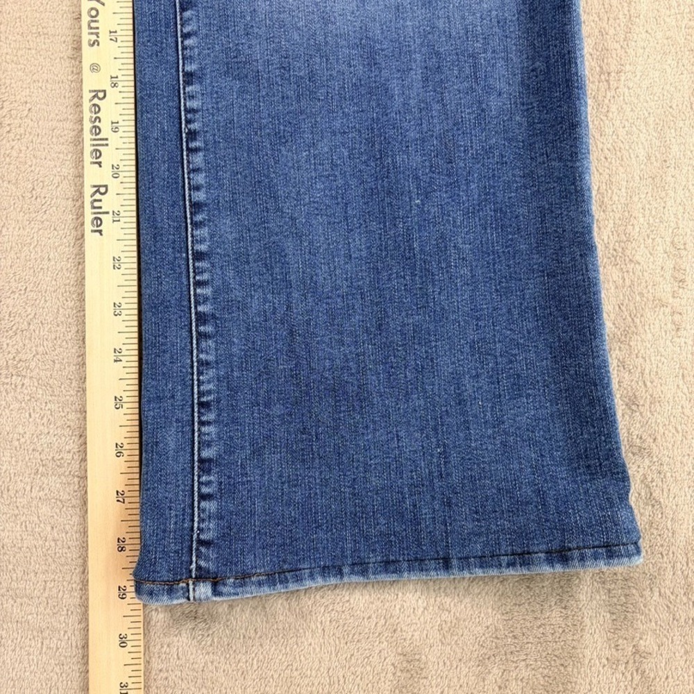 FRAME Le Slim Palazzo Wide Leg Jeans in Canals Stretch Denim Women 26 $278 - Picture 7 of 11